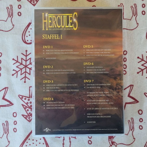 Hercules The Legendary Journeys Season 1 DVD box set like new