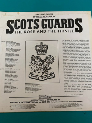 Scots Guards record used