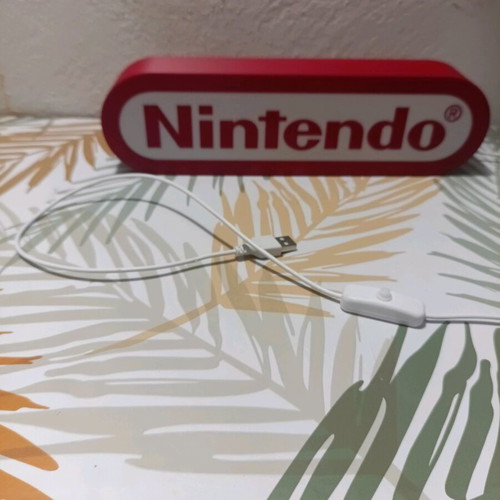 Nintendo light sign new