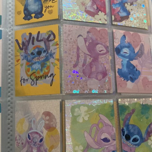 Stitch Panini Card Album 2024 like new with few missing cards