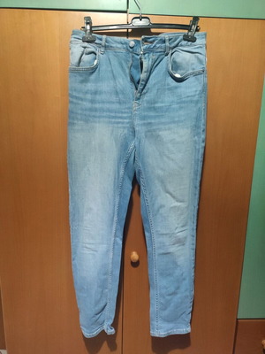 Zara skinny jeans like new, size XXL, blue