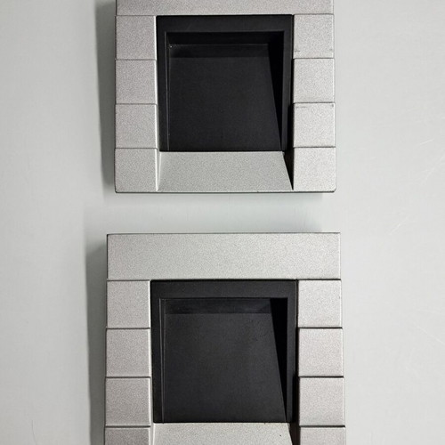 Rexite Status 340 office set by Raul Barbieri like new, 2 pieces