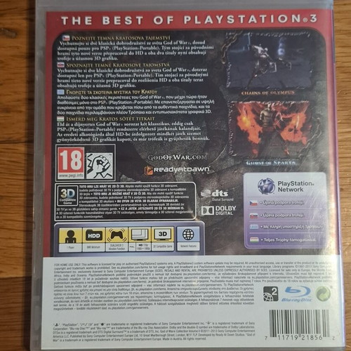 God of War Collection Volume 2 PS3 like new