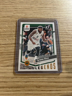 Κάρτα Tyrese Rice Παναθηναϊκός 2019-20 panini EuroLeague καινούργιο