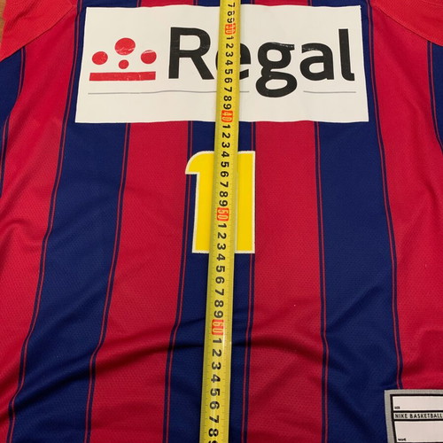 Barcelona Nike 2011-12 Navarro Small men's jersey used authentic