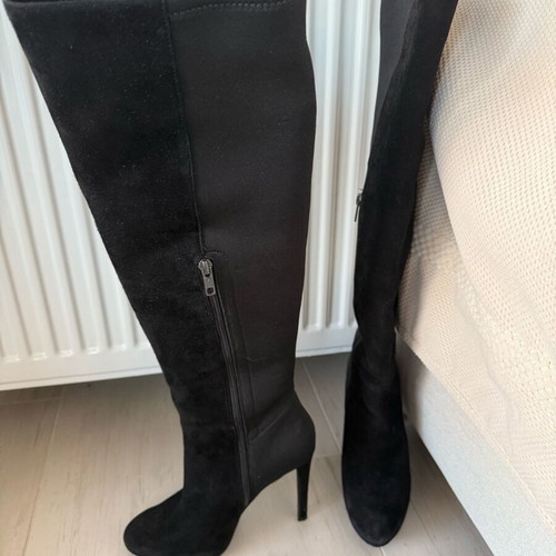 Ash boots suede leather new, size 39, black