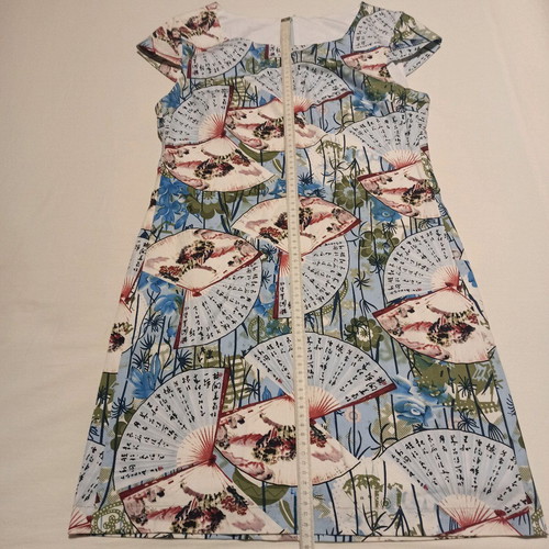Mini dress like new, size S, multicolored