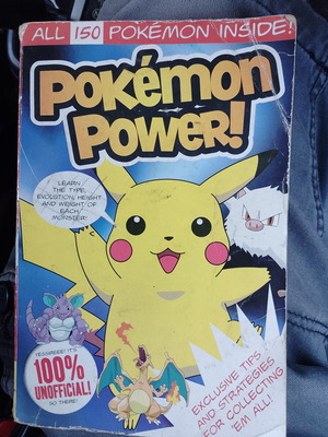 Pokemon Power magazine 1999 with 150 Pokemon