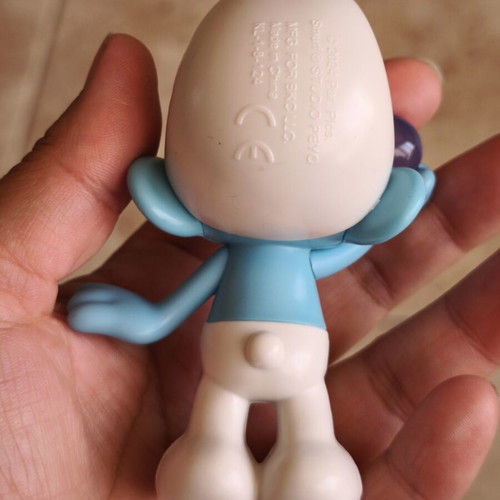Smurf with crystal ball Peyo figure, 9cm
