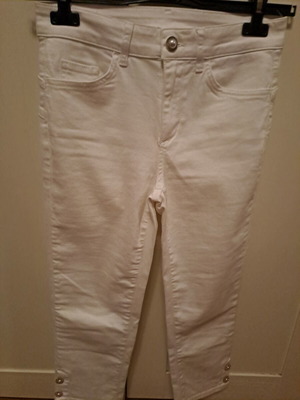Liu Jo White Pants New, Size M 38 10
