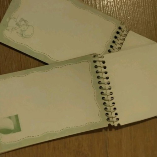 Used collection of stationery papers