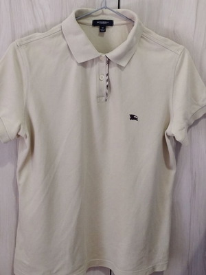 Burberry Polo Shirt used, beige, women's size M