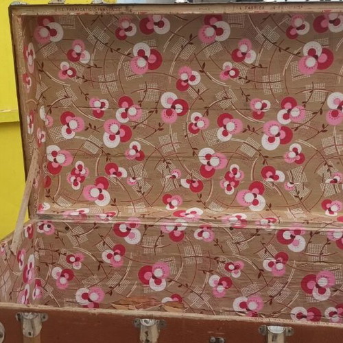 Chest used from 1920-1930 decade for storage