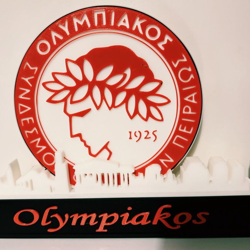 Fc Olympiakos logo collectible