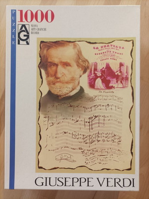 Giuseppe Verdi παζλ 1000 κομματιών, Arti Grafiche
