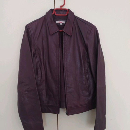 Leather jacket S.Oliver like new, size M