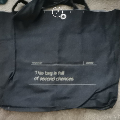Korres Tote Bag new, 45×41 cm, blue, hand and shoulder