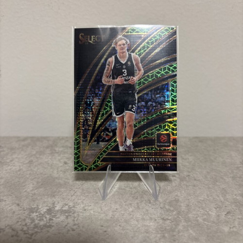 Miikka Muurinen 2025-26 Select EuroLeague Courtside 2/5 card