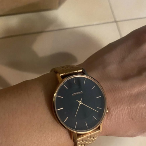 Komono women's watch like new, gold color