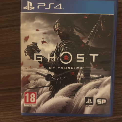 Ghost of Tsushima PS4 & PS5 game like new with box and booklet