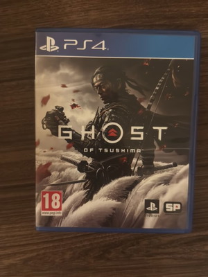 Ghost of Tsushima PS4 & PS5 game like new with box and booklet