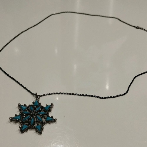 Old necklace pendant used