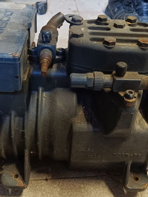 Three-phase refrigerator compressor used