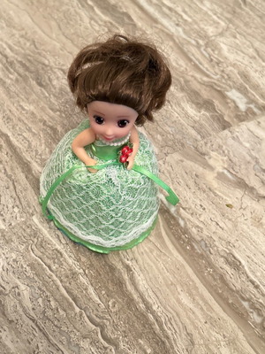 Folding doll used