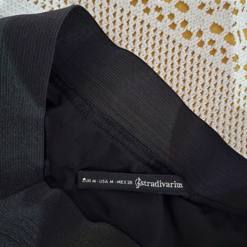 Stradivarius Black Tulle Skirt Medium Like New
