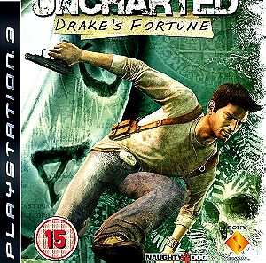 Uncharted 2 Among Thieves PS3 Game + Uncharted Drake's Fortune PS3 Game