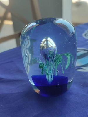 Crystal decoration with flower new