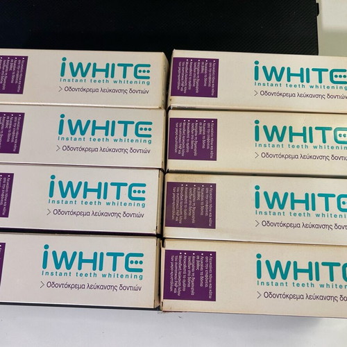 Iwhite toothpaste set of 8, new