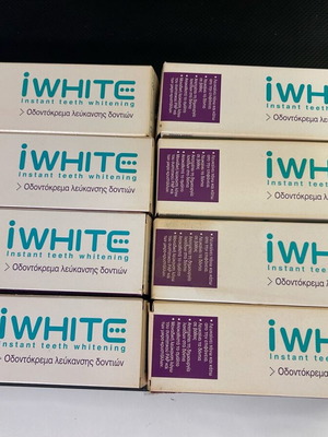 Iwhite toothpaste set of 8, new