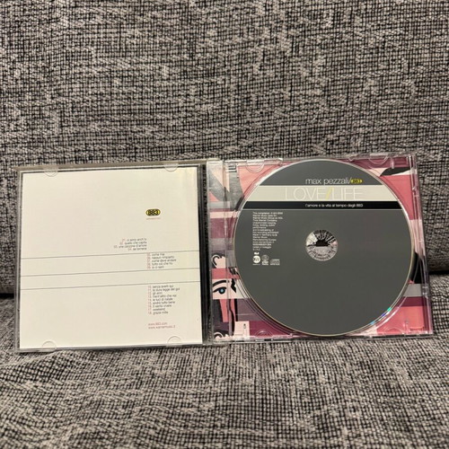 Max Pezzali Love/Life l’amore e la vita al tempo Degli 883 CD like new