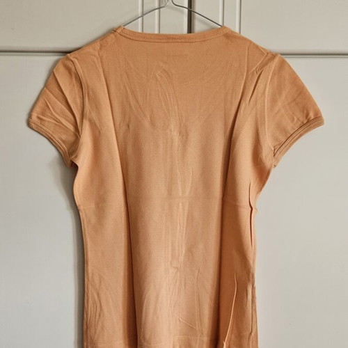 Lacoste basic t-shirt, orange, size M