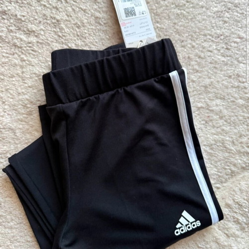 Κολάν Adidas καινούργιο, μαύρο, για 13-14 ετών