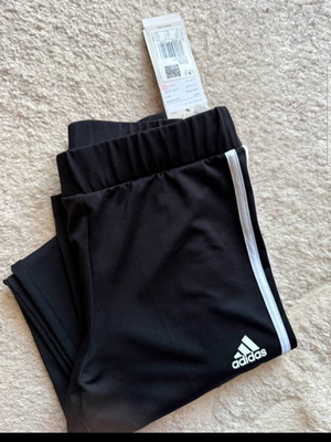 Adidas leggings new, black, for ages 13-14
