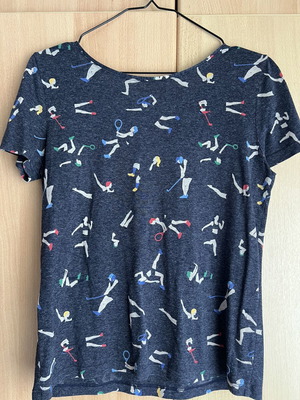 Lacoste short-sleeve T-shirt, multicolor, size S