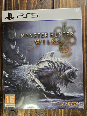 Monster Hunter Wilds Steelbook sealed for PlayStation 5