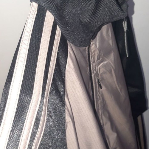 Adidas, black/beige jacket, size L