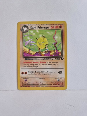 dark primeape pokemon card value - 057/165 - Pokemon 151 - Reverse Foil clear acrylic holder that perfectly accentuates the stunning visual design and character artwork Dark Primeape #43 Prices |