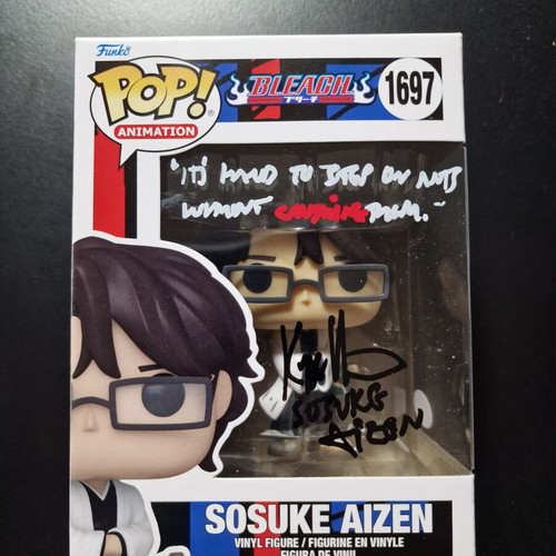 Funko Pop Sosuke Aizen 1697 signed like new