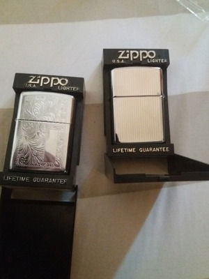 Zippo XIII lighters like new, set of 2