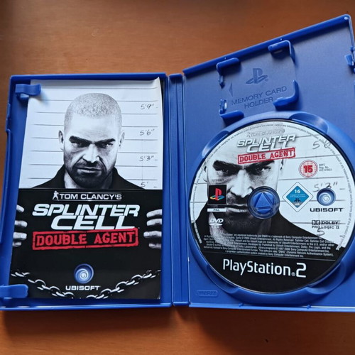 Tom Clancy's Splinter Cell Double Agent PS2 game used, good condition