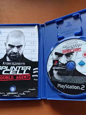 Tom Clancy's Splinter Cell Double Agent PS2 παιχνίδι μεταχειρισμένο, σε καλή κατάσταση