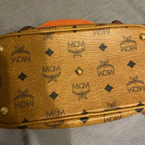 MCM shoulder bag like new with extra crossbody strap