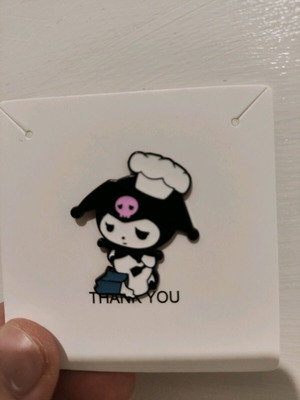 καρφίτσα kuromi hello kitty