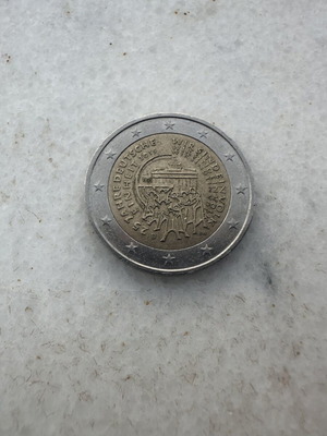 2 Euro Commemorative Coin 2015 German Unity, like new