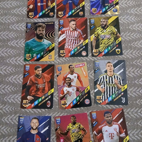 Panini 2023 used stickers with box