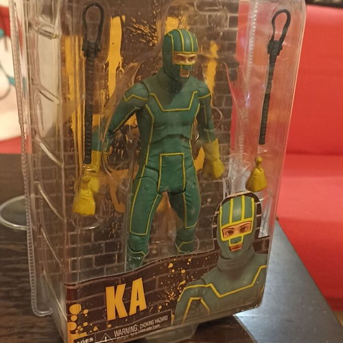 Neca figures Kick Ass and Hit Girl like new, pack of 2 figures